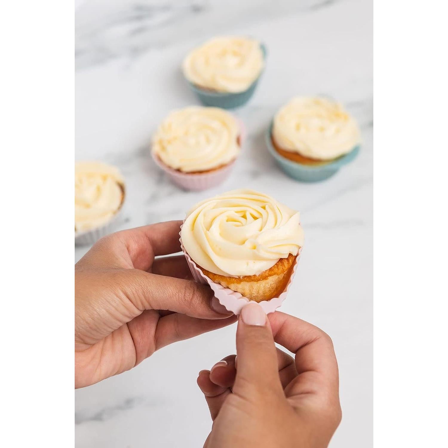 Moldes de Silicona Reutilizables La Cocina de Silicona 24 Pzs