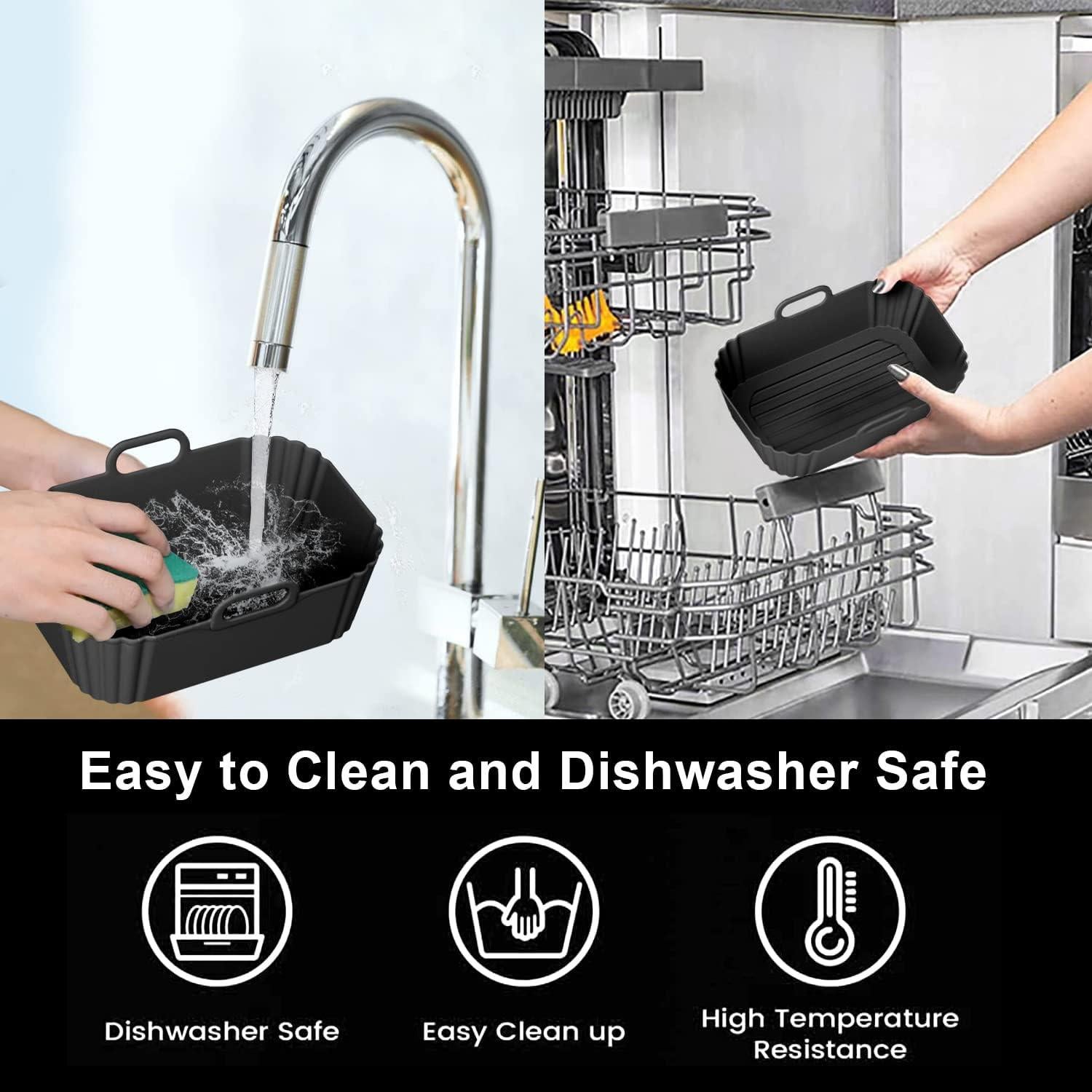 Forro de Silicona PINTAUR para Freidora de Aire 20 cm 2Pack