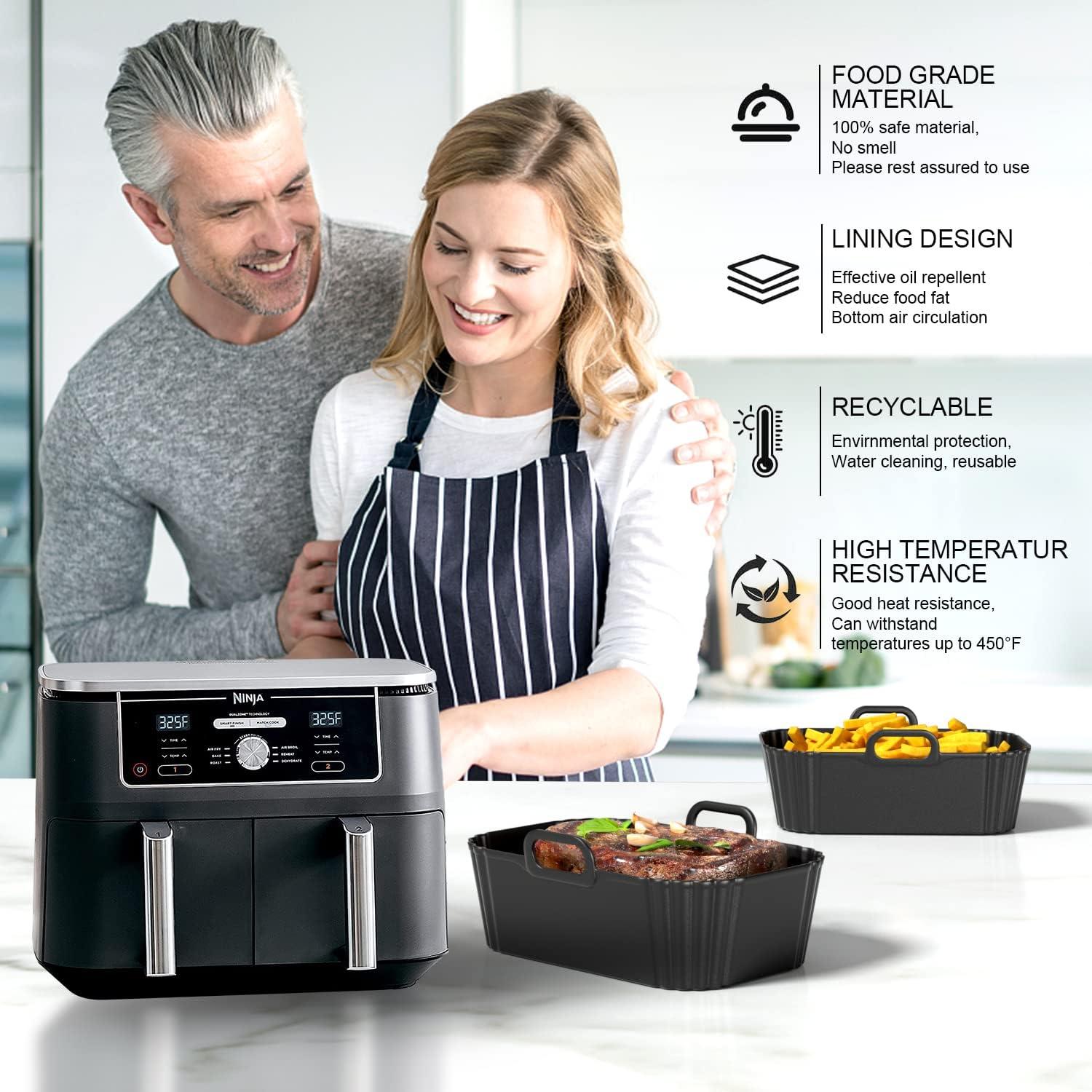 Forro de Silicona PINTAUR para Freidora de Aire 20 cm 2Pack