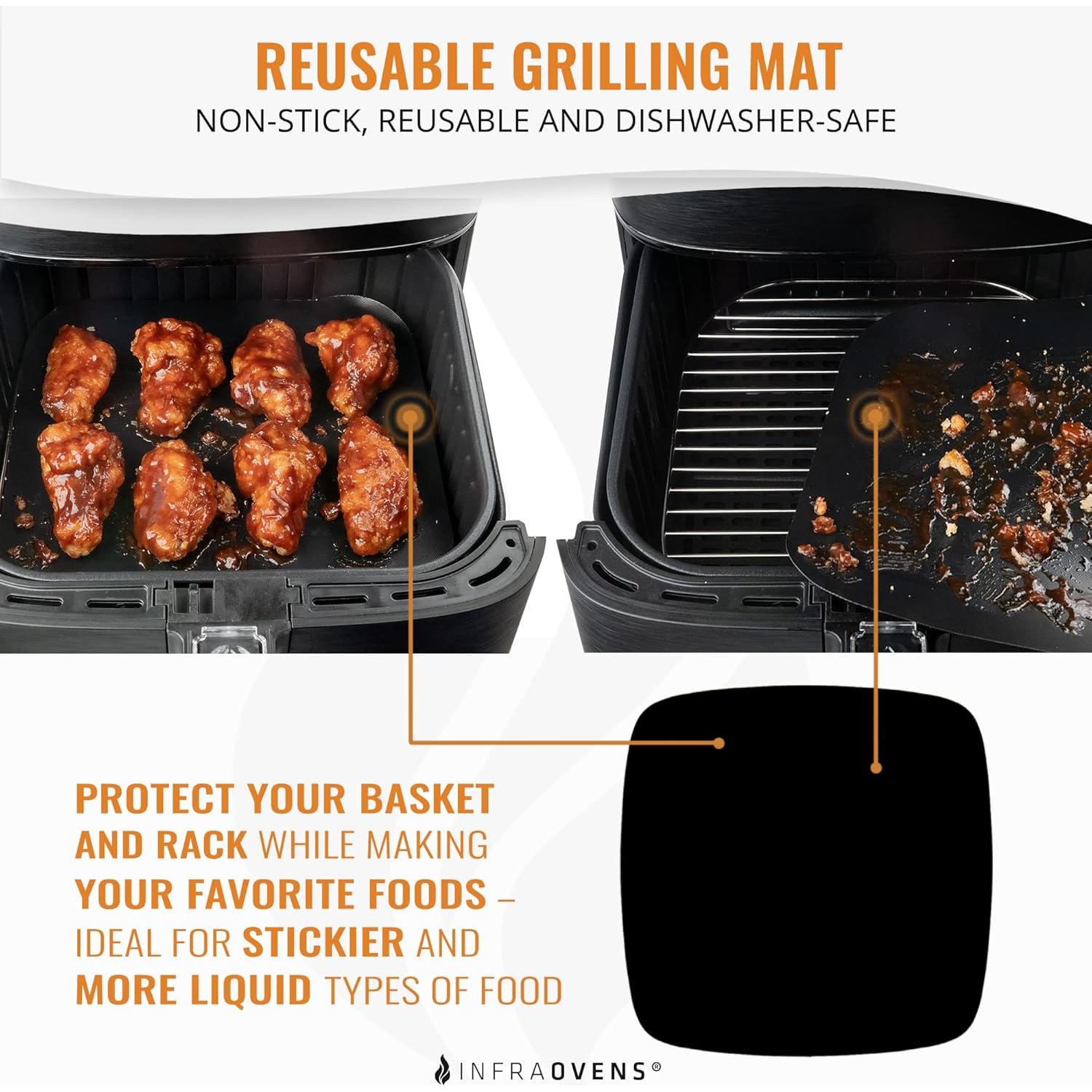 Juego de 3 forros de silicona INFRAOVENS XXL 22,86 cm