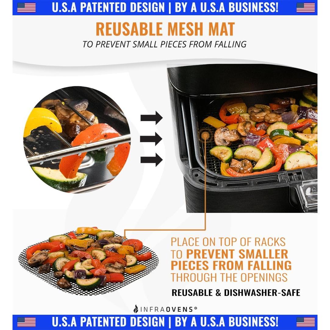 Juego de 3 forros de silicona INFRAOVENS XXL 22,86 cm