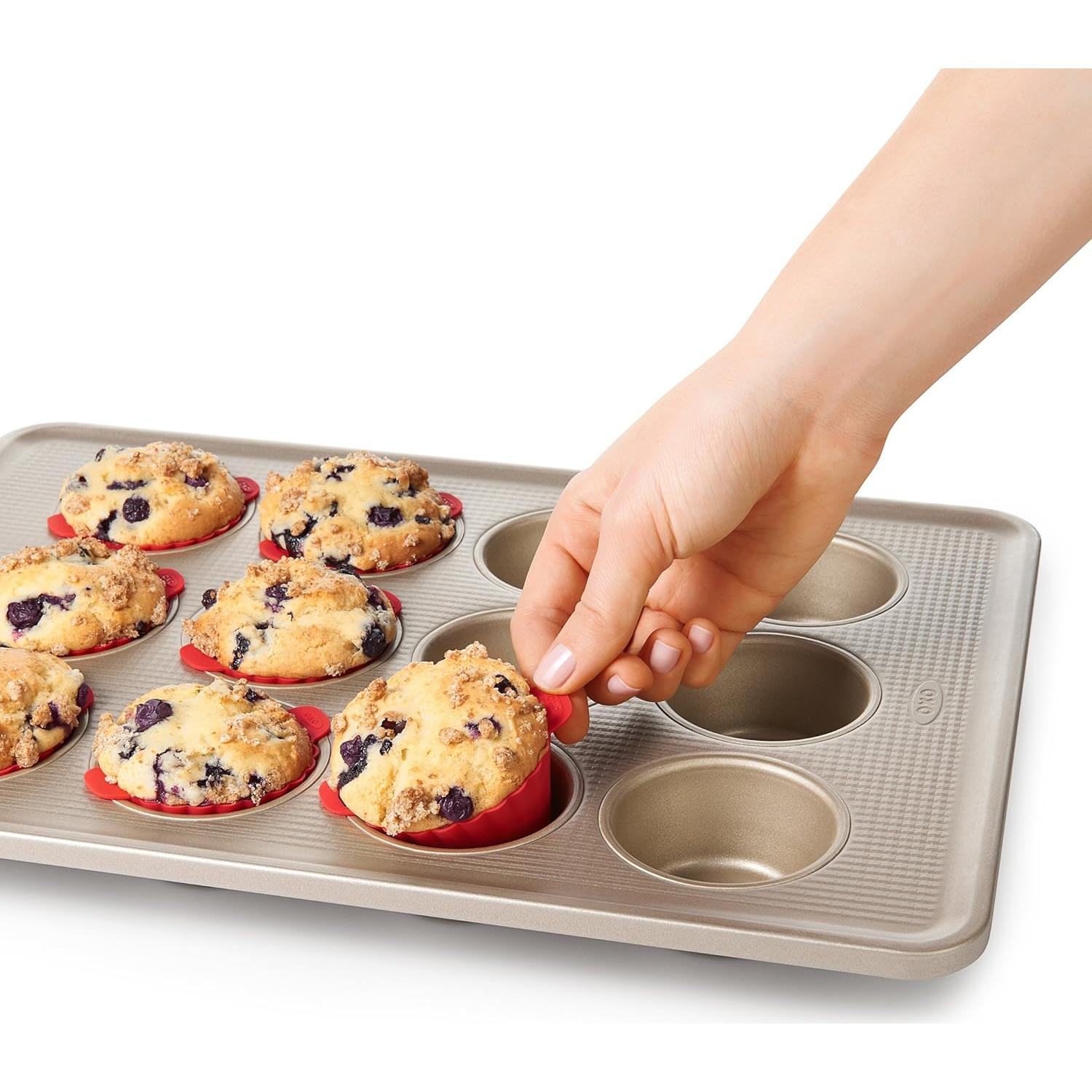 Tazas de Hornear Silicona OXO Good Grips 3 oz Pack 12