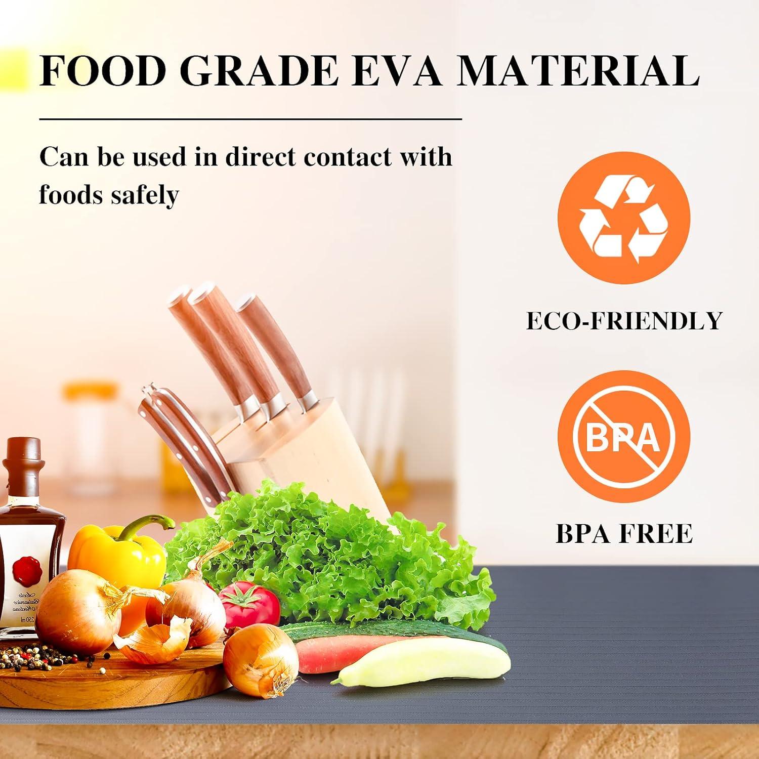 Forros de estantería Mcrbeay 30,48 cm x 6,1 m antideslizantes