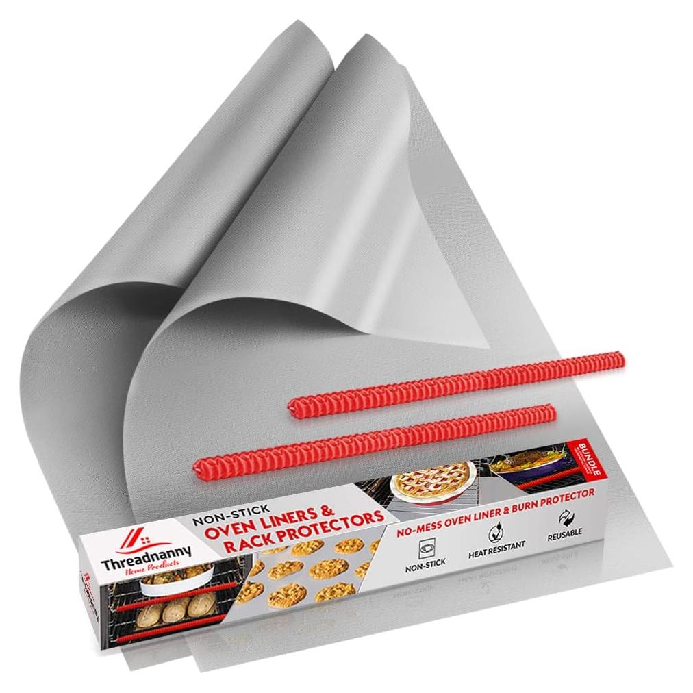 Forros de horno ThreadNanny 2 Piezas 43x64 cm y Protectores 35 cm