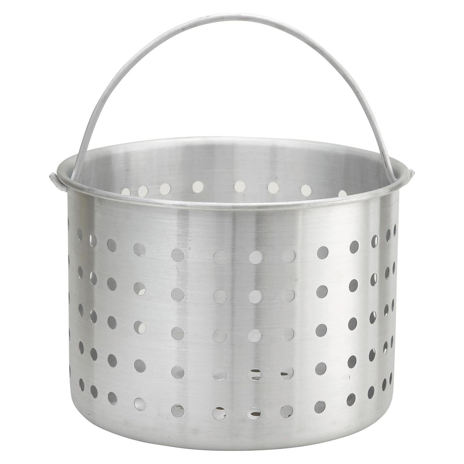Cesta de Vapor Aluminio Winware 40 Cuartos 32,39 cm