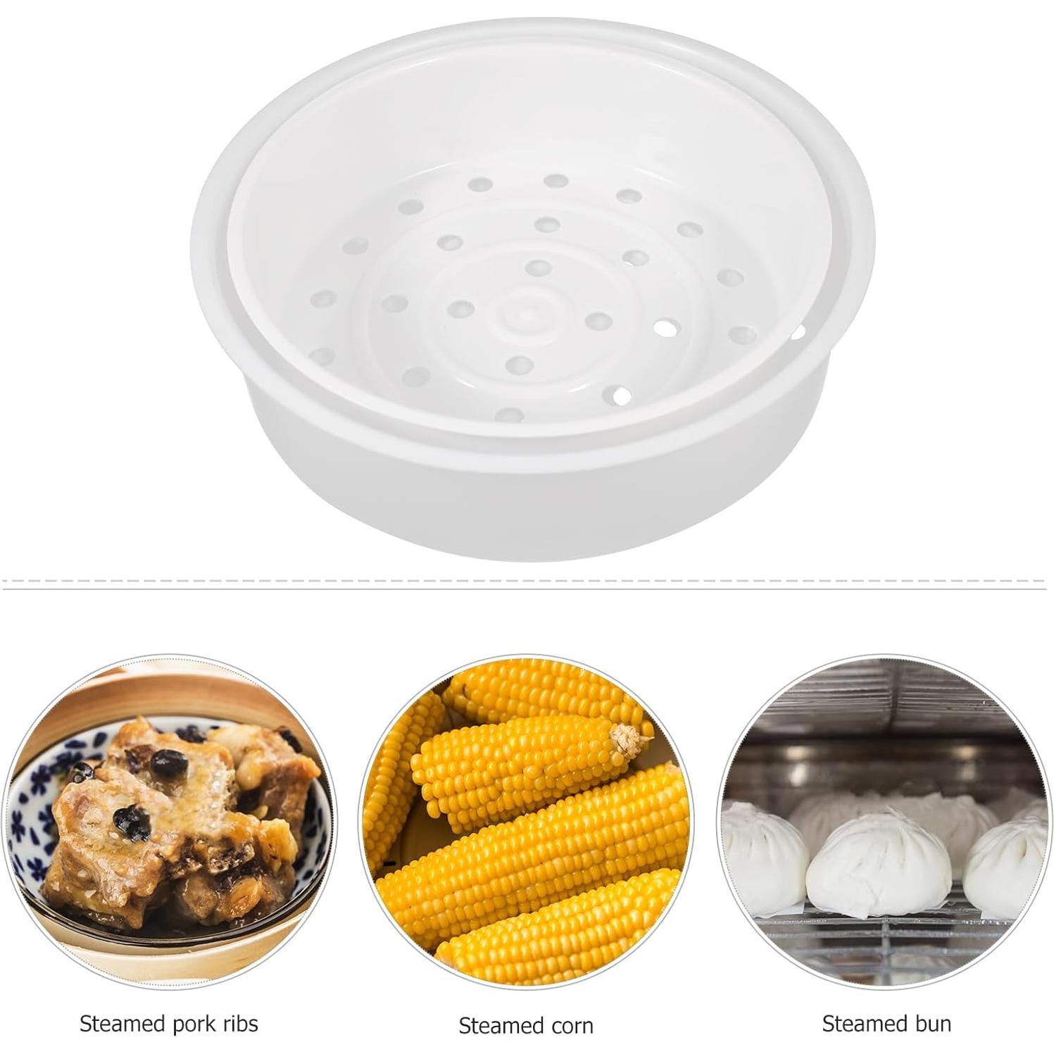 Cesta de Vapor Plástica Angoily 22,5 cm para Cocción