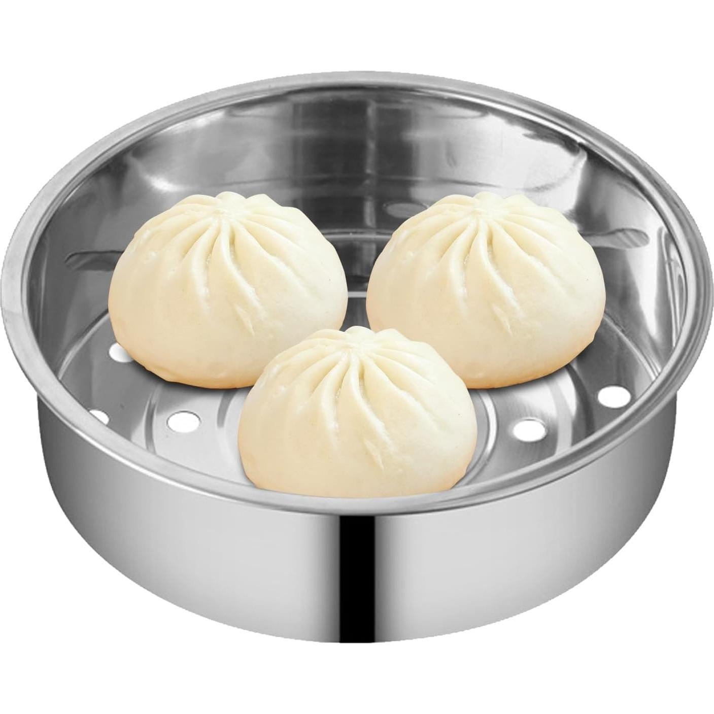 2 Piezas Cesta de Vapor Acero Inoxidable Aynaxcol 21 cm