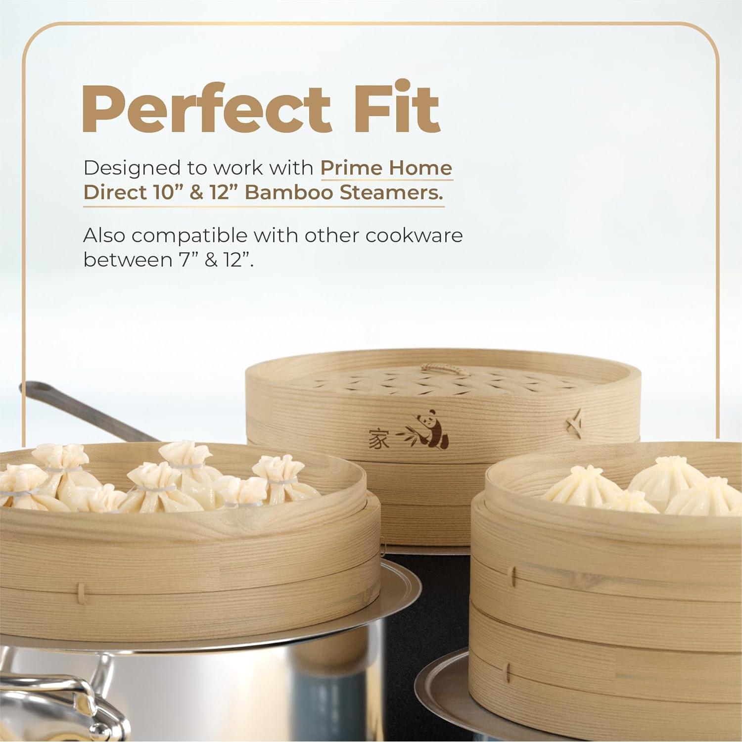 Anillo de Vapor Acero Inoxidable Prime Home 16.3 cm