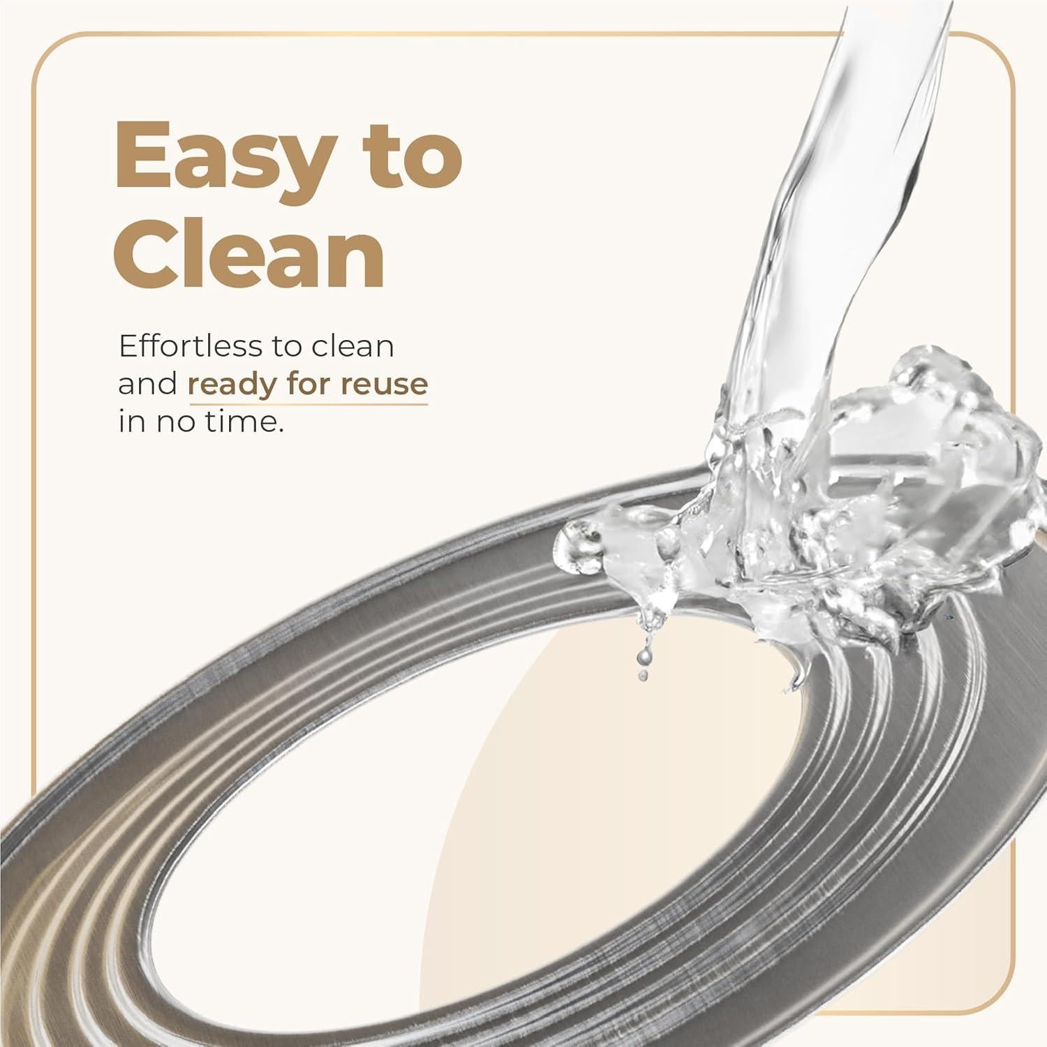 Anillo de Vapor Acero Inoxidable Prime Home 16.3 cm