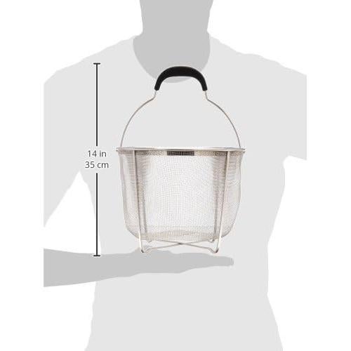 Colador Vaporera Polder 20 cm Acero Inoxidable para Verduras