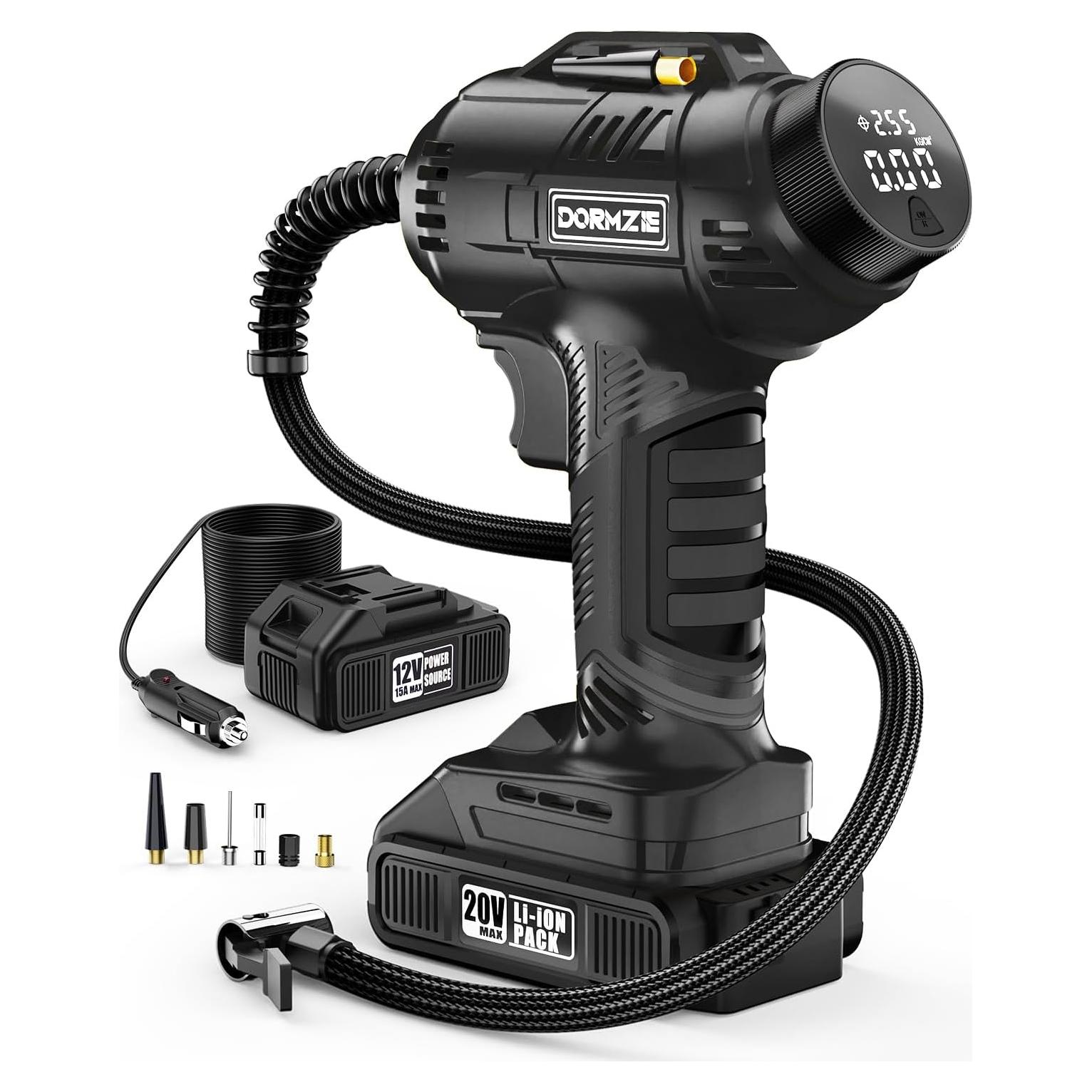 Compresor de Aire DORMZIE ST189CD 150 PSI Portátil 20V
