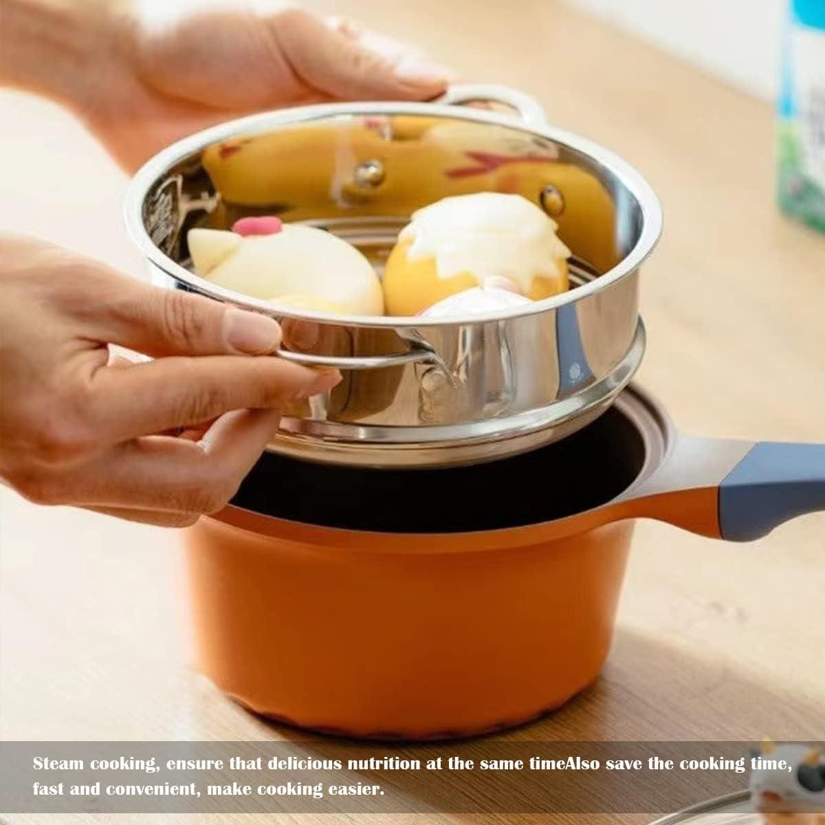 Cesta de Vapor Acero Inoxidable LNQ LUNIQI 18 cm