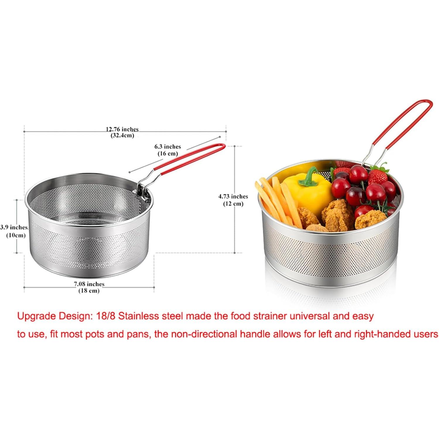 Colador de Pasta Tenta Kitchen 18cm Acero Inoxidable