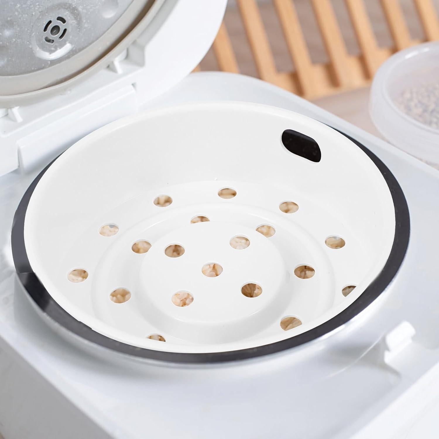 Cesta de Vapor VOSAREA 1.6L Plástico Reutilizable Cocina