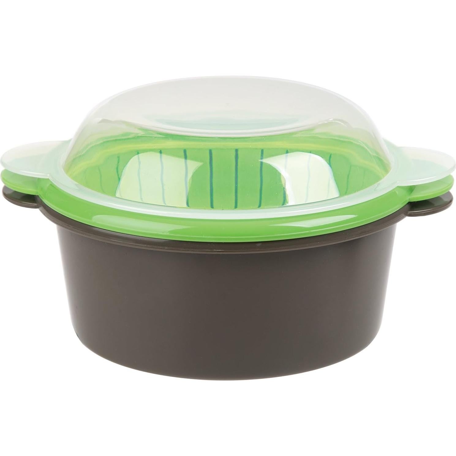 Mini Vaporera de Microondas Progressive 0.47L Gris