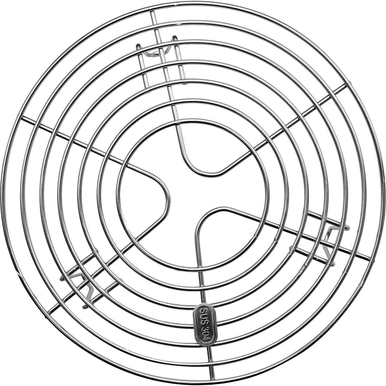 Rejilla de Vapor Acero Inoxidable MDEOOSKY 20 cm Alta