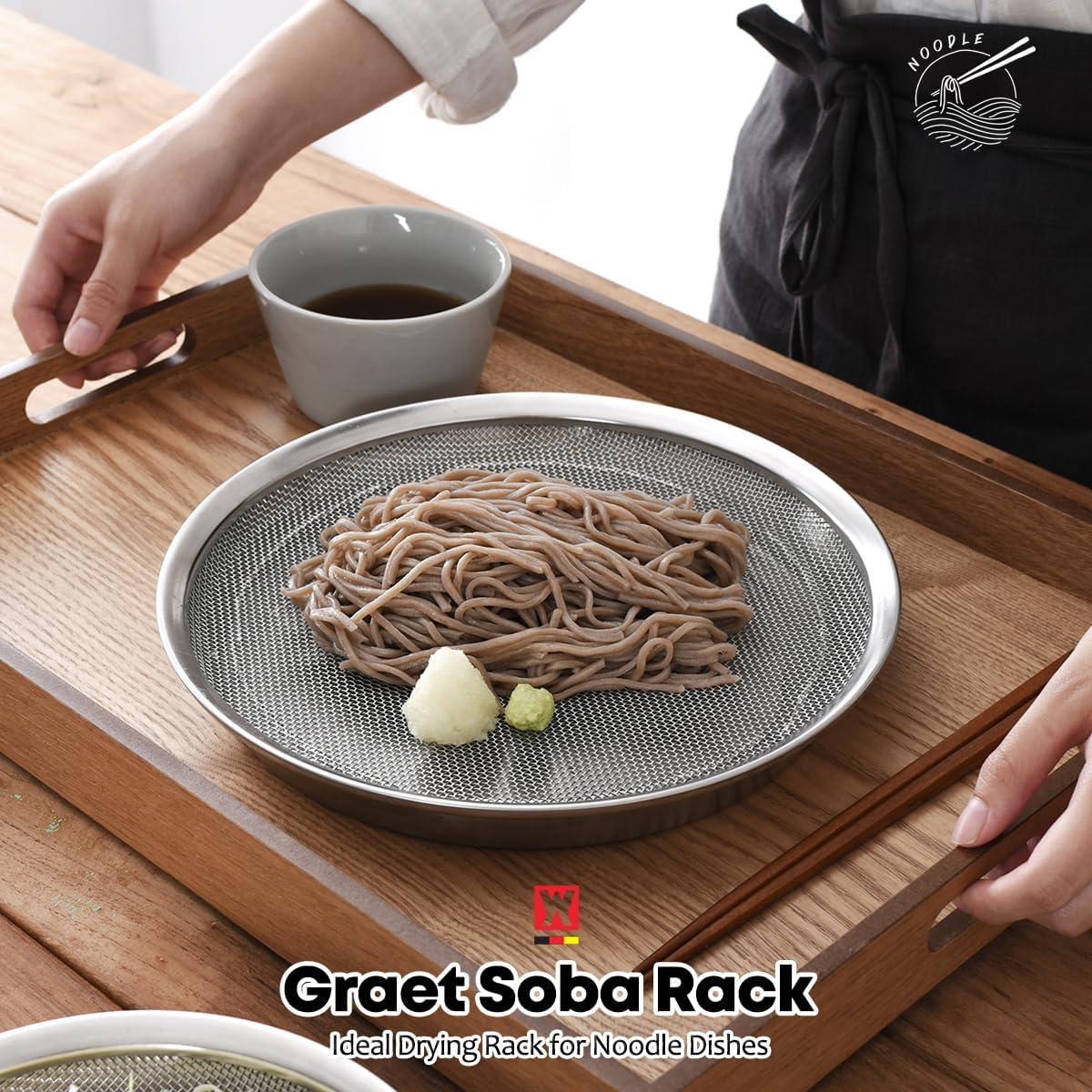 Juego de bandejas de malla WAGENSTEIGER 19 cm acero inoxidable