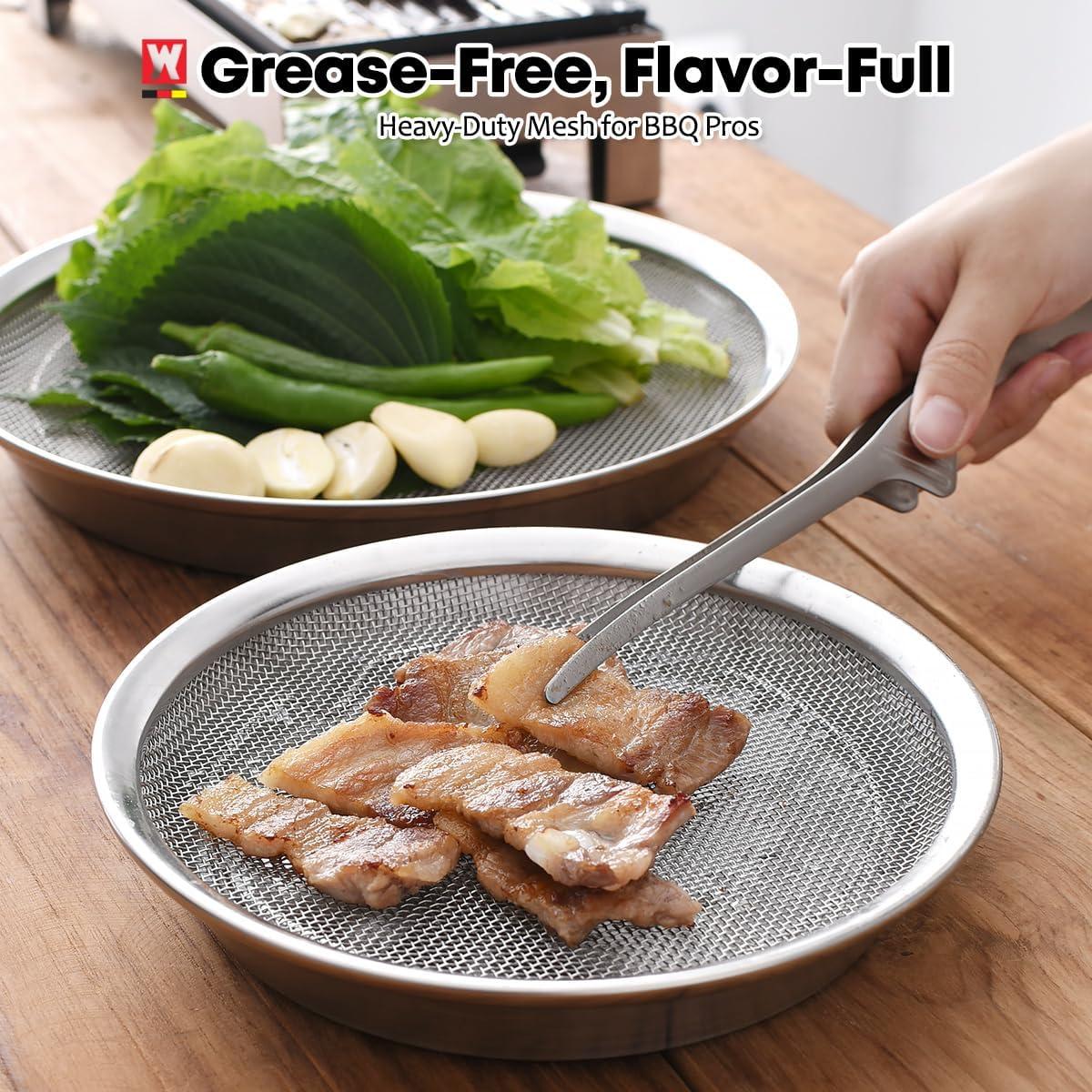 Juego de bandejas de malla WAGENSTEIGER 19 cm acero inoxidable