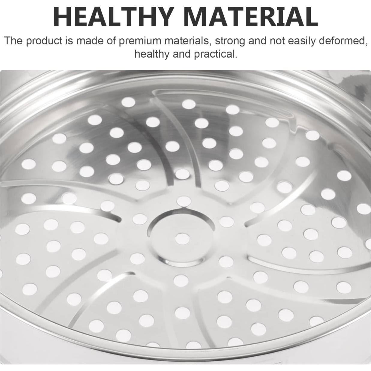 Cesta Vaporera Acero Inoxidable DOITOOL 20cm Multifuncional