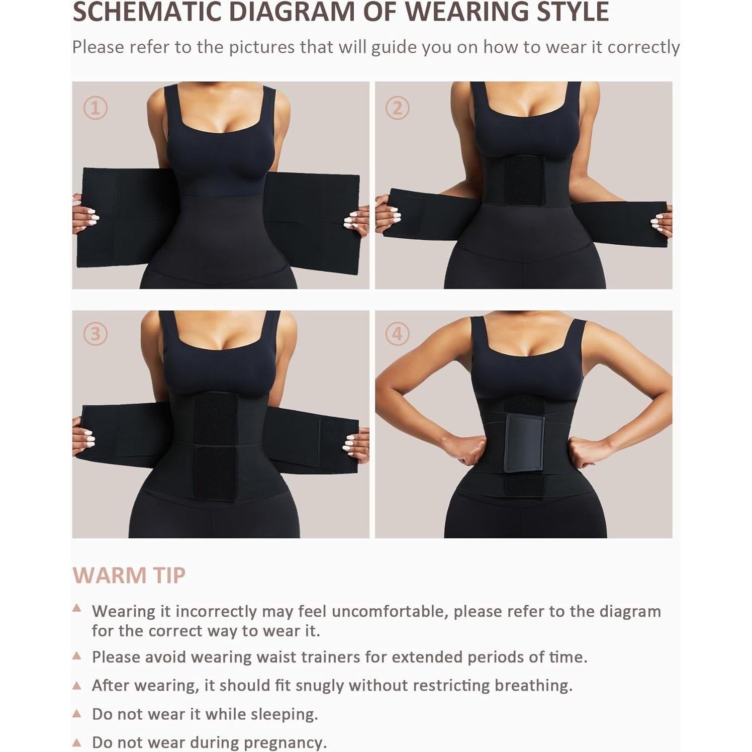 Cinturón Modelador FeelinGirl Control de Barriga 25 cm