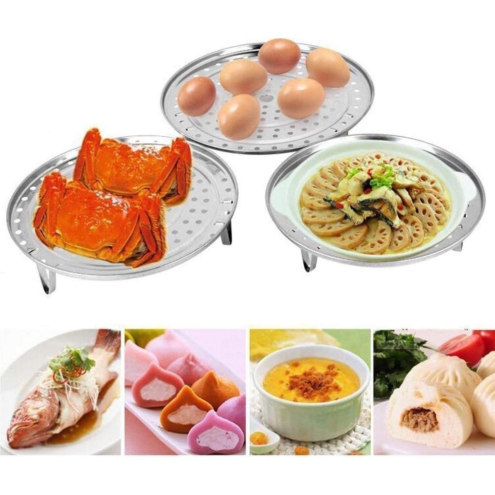 Soporte de Vapor Acero Inoxidable Fnoko 30.68x27.19 cm