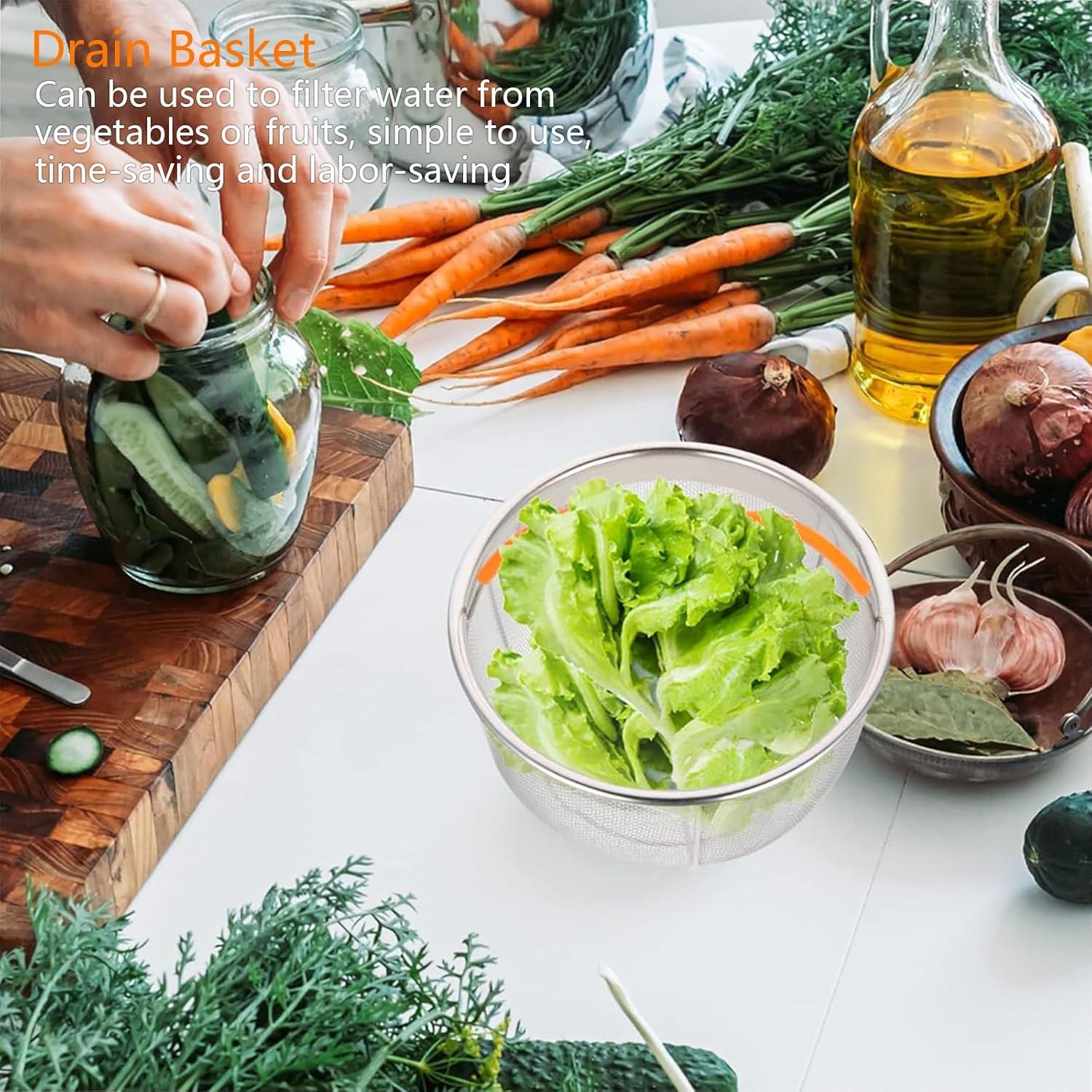 Cesta de Vapor Acero Inoxidable 21.5 cm para Instant Pot