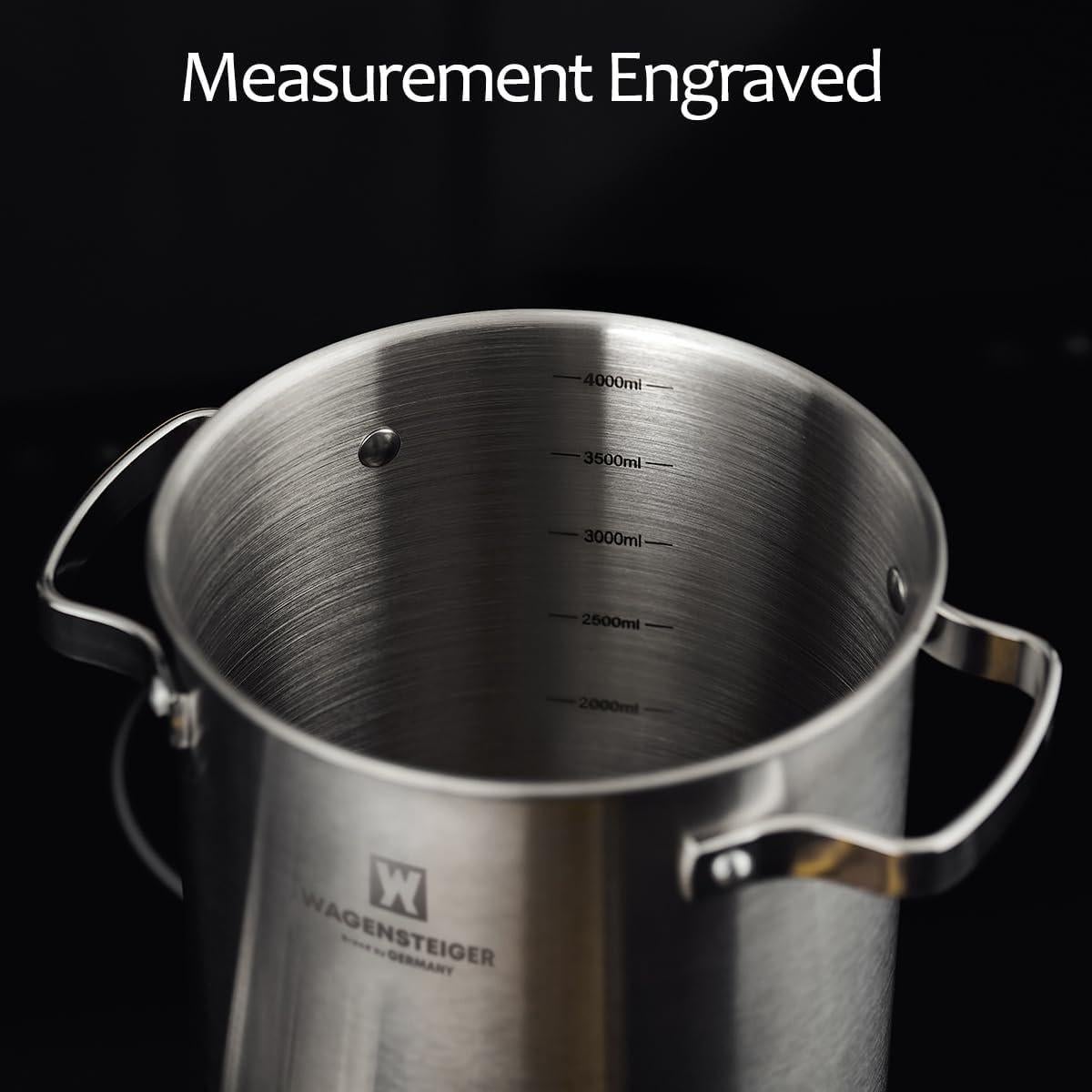 Olla de vapor de acero inoxidable BOTEM 4.3L con cesta