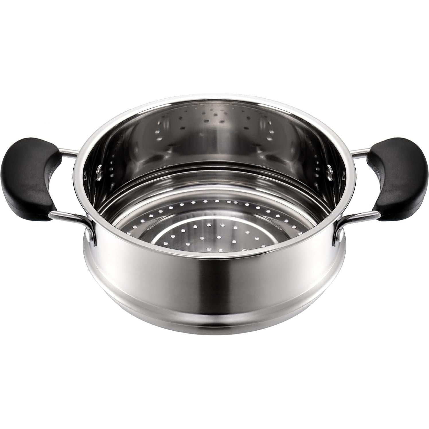 ZENFUN Olla Vaporera Acero Inoxidable 1.89L 2 Niveles