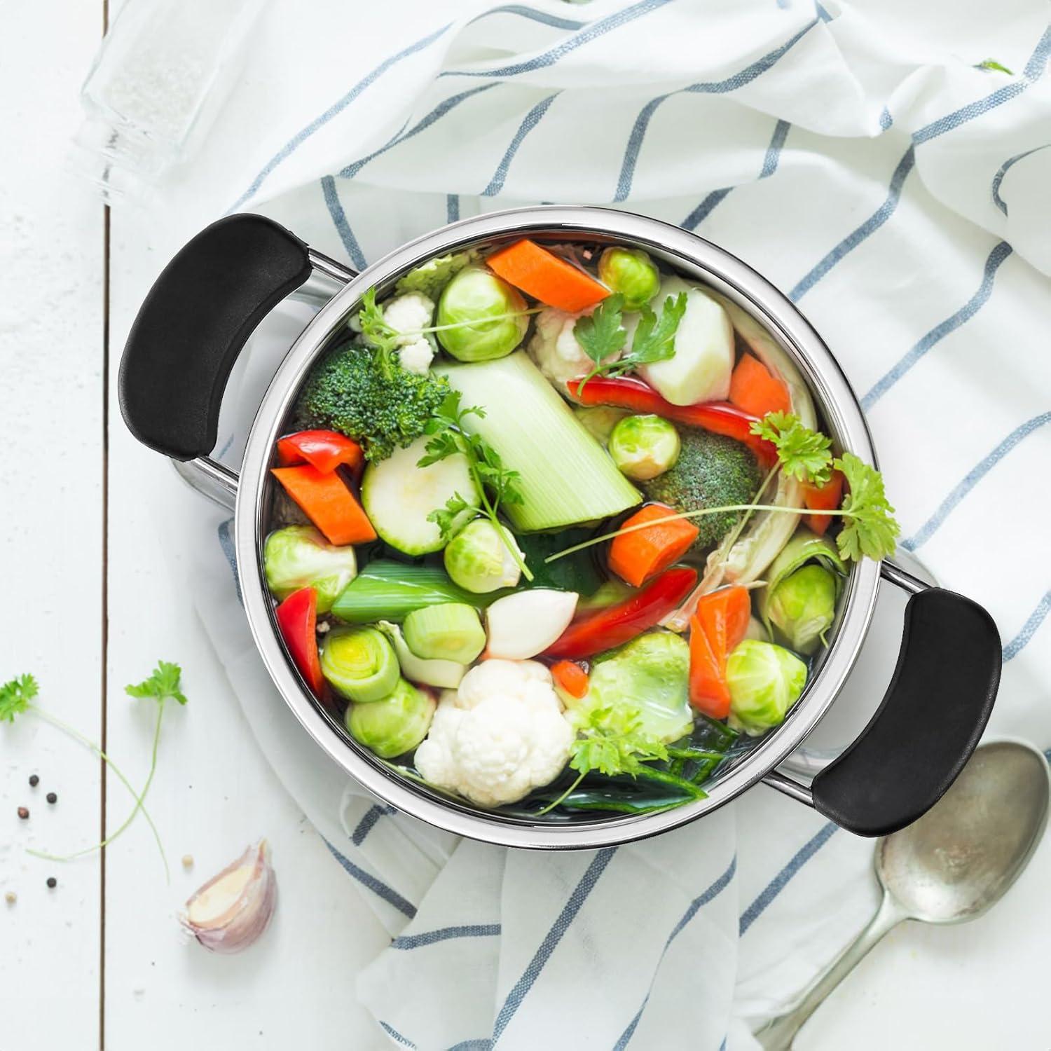 ZENFUN Olla Vaporera Acero Inoxidable 1.89L 2 Niveles