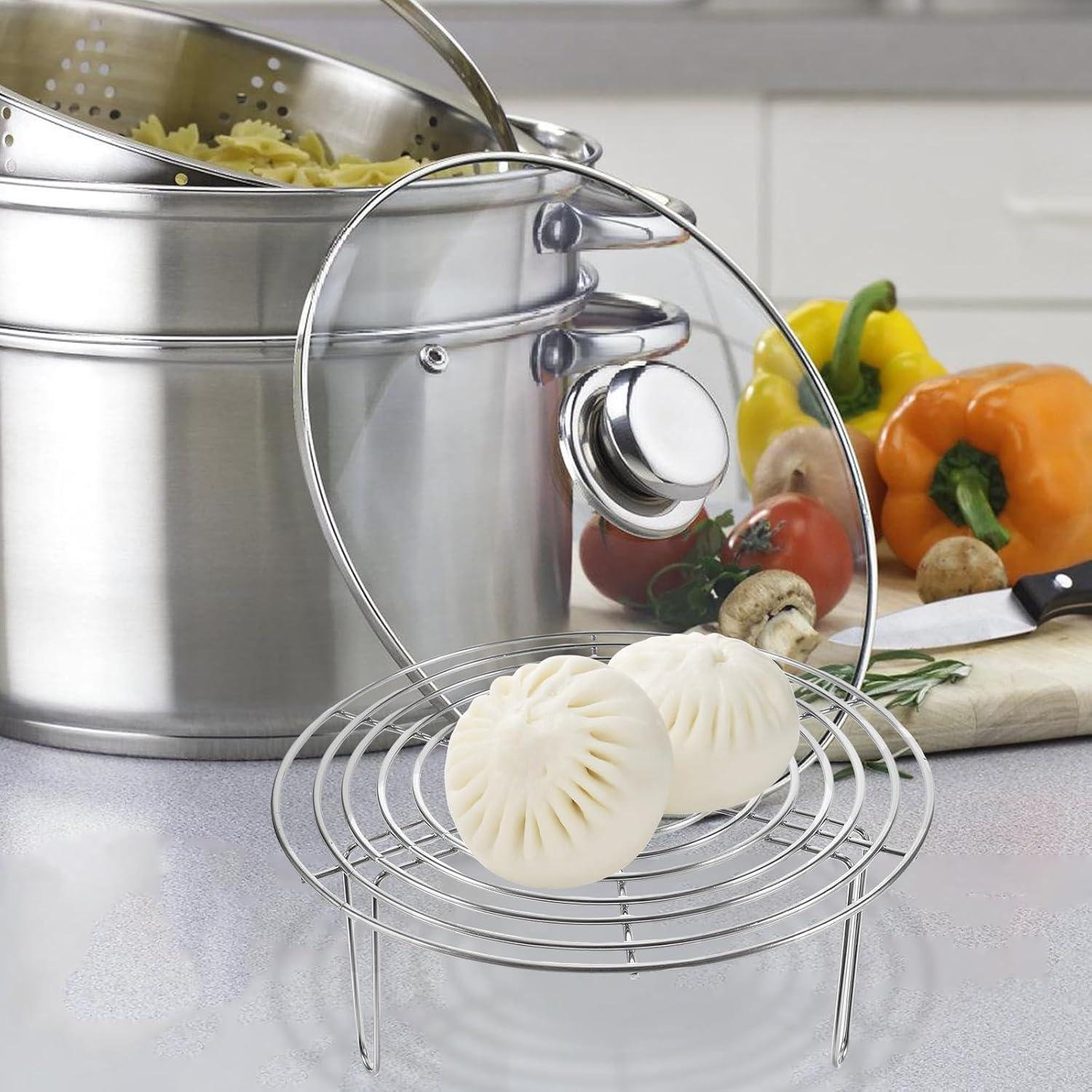 Rejilla de Vapor Acero Inoxidable Tofficu 20cm x 7cm