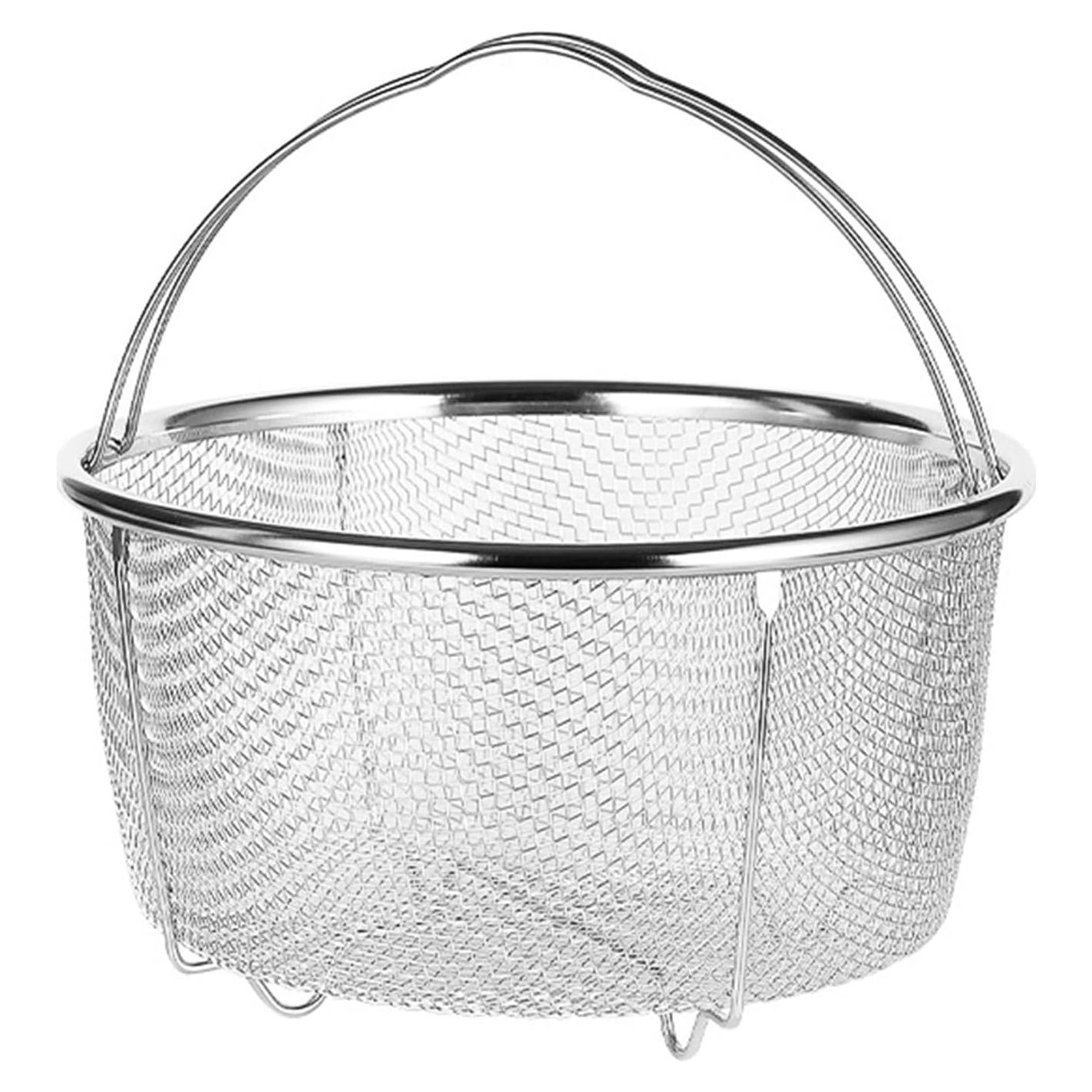 Cesta de Vapor de Malla HAOHIZE 20cm Acero Inoxidable