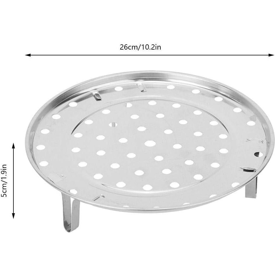 Cesta de Vapor Acero Inoxidable Cosiki 26cm para Cocinar