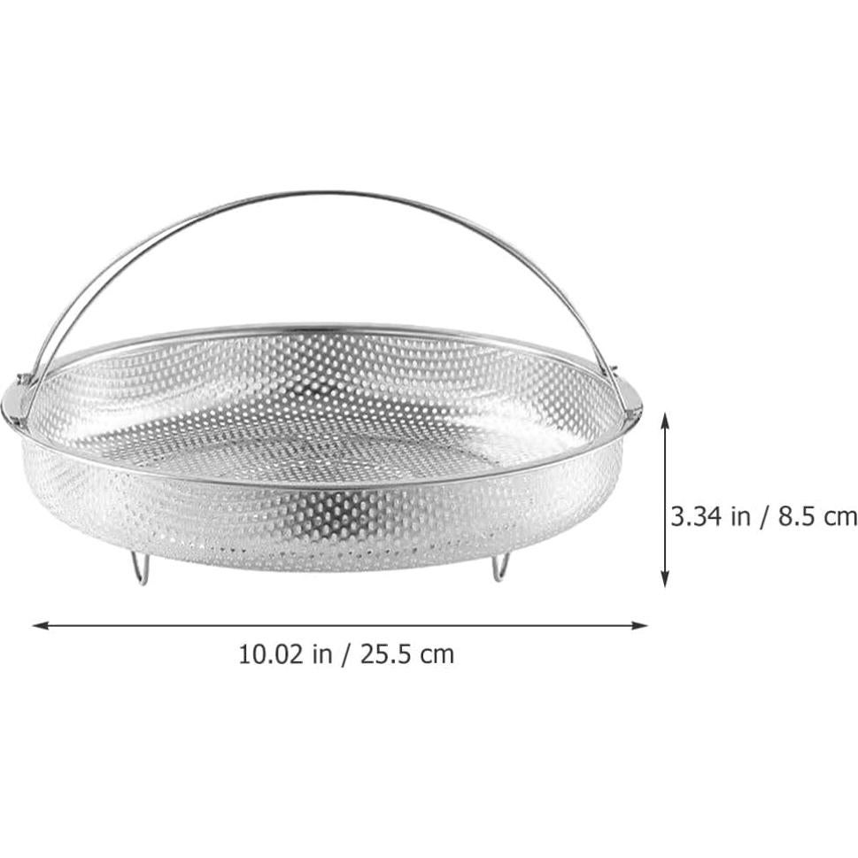 Cesta de Vapor Kichvoe de Acero Inoxidable 25.5 cm