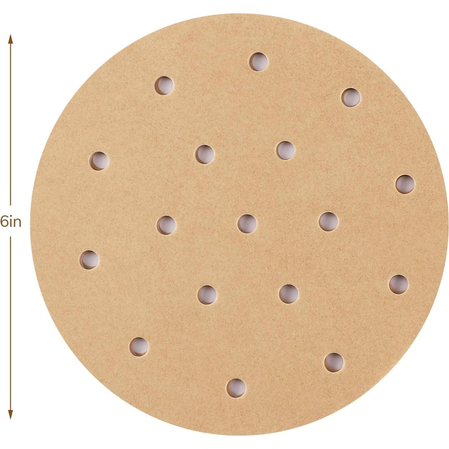 Liners de Papel Pergamino Beasea 6 Pulgadas 200pcs Antiadherente