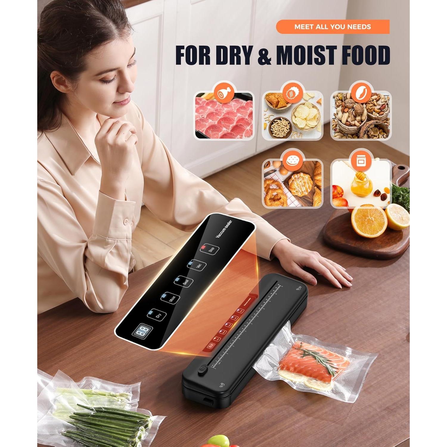 Máquina de Sellado al Vacío MZROT 75kpa Compacta 6-en-1