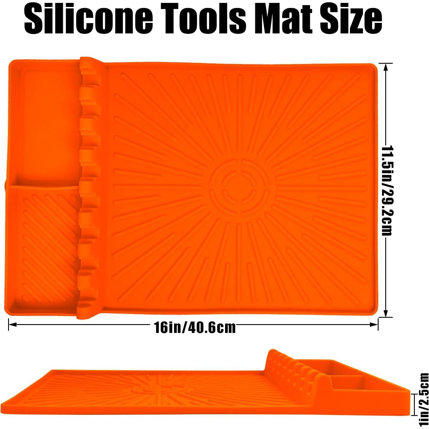 Alfombrilla de Silicona Grande Koolstuffs 40.6x29.5cm Naranja