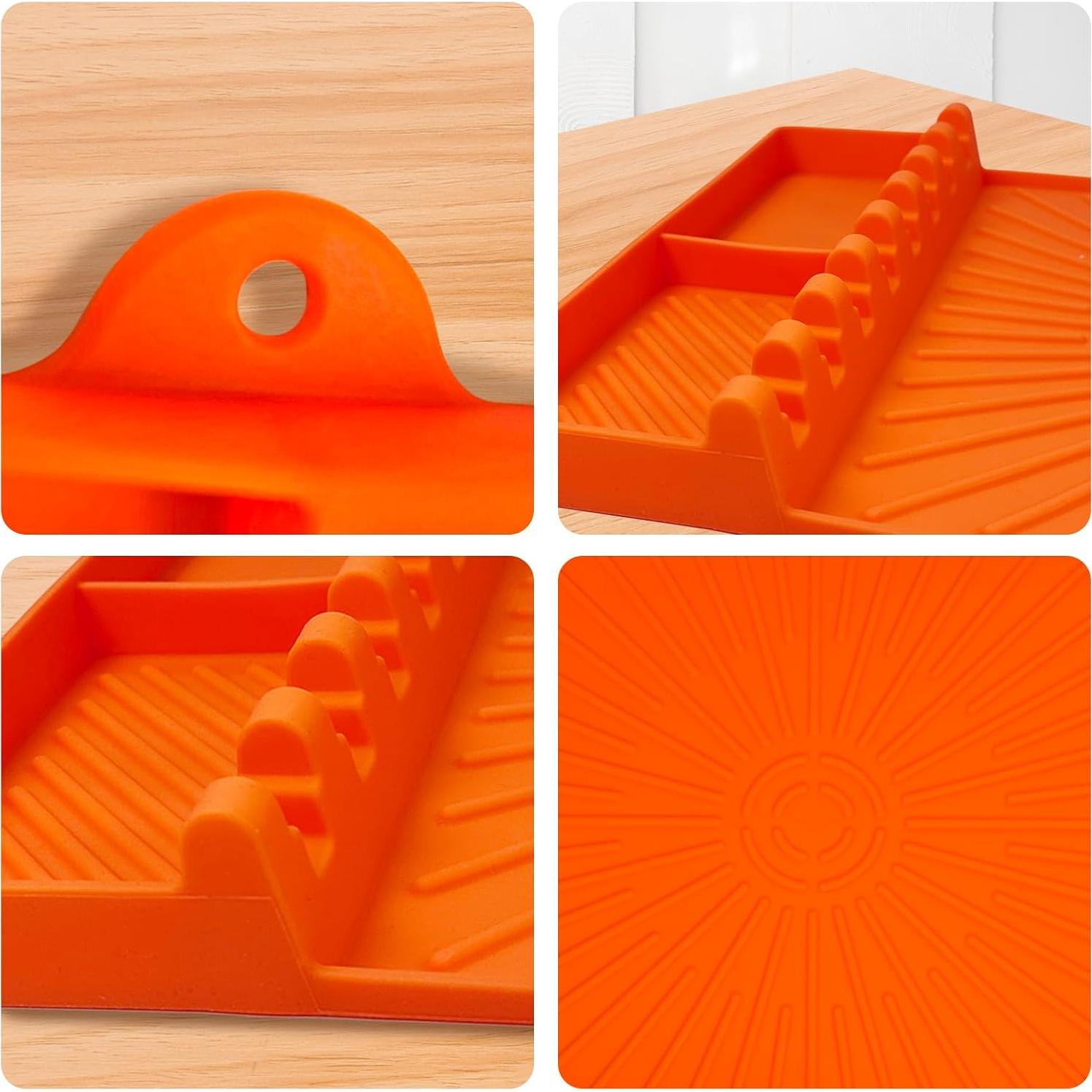 Alfombrilla de Silicona Grande Koolstuffs 40.6x29.5cm Naranja