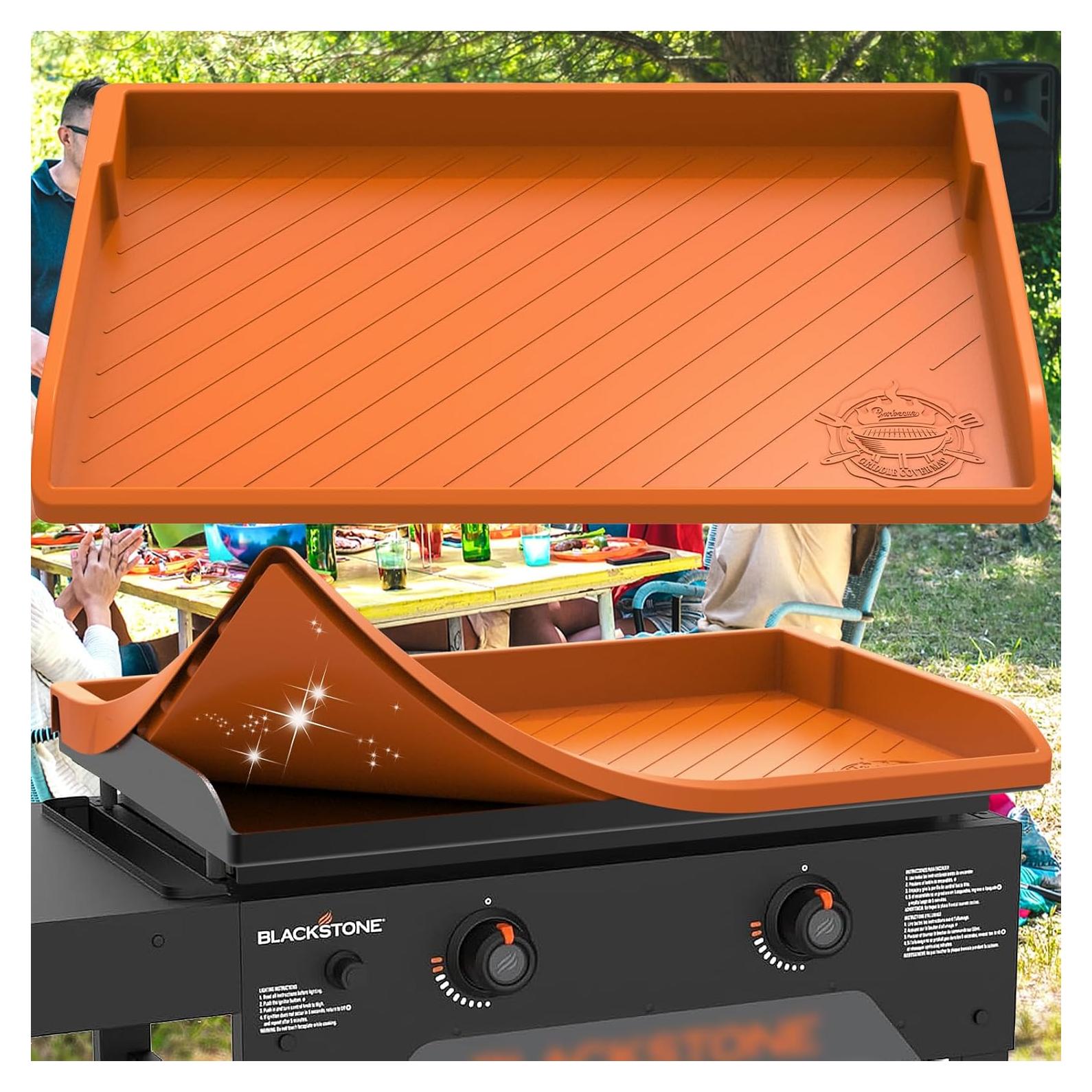 Cubierta de silicona para plancha Blackstone 28" Naranja
