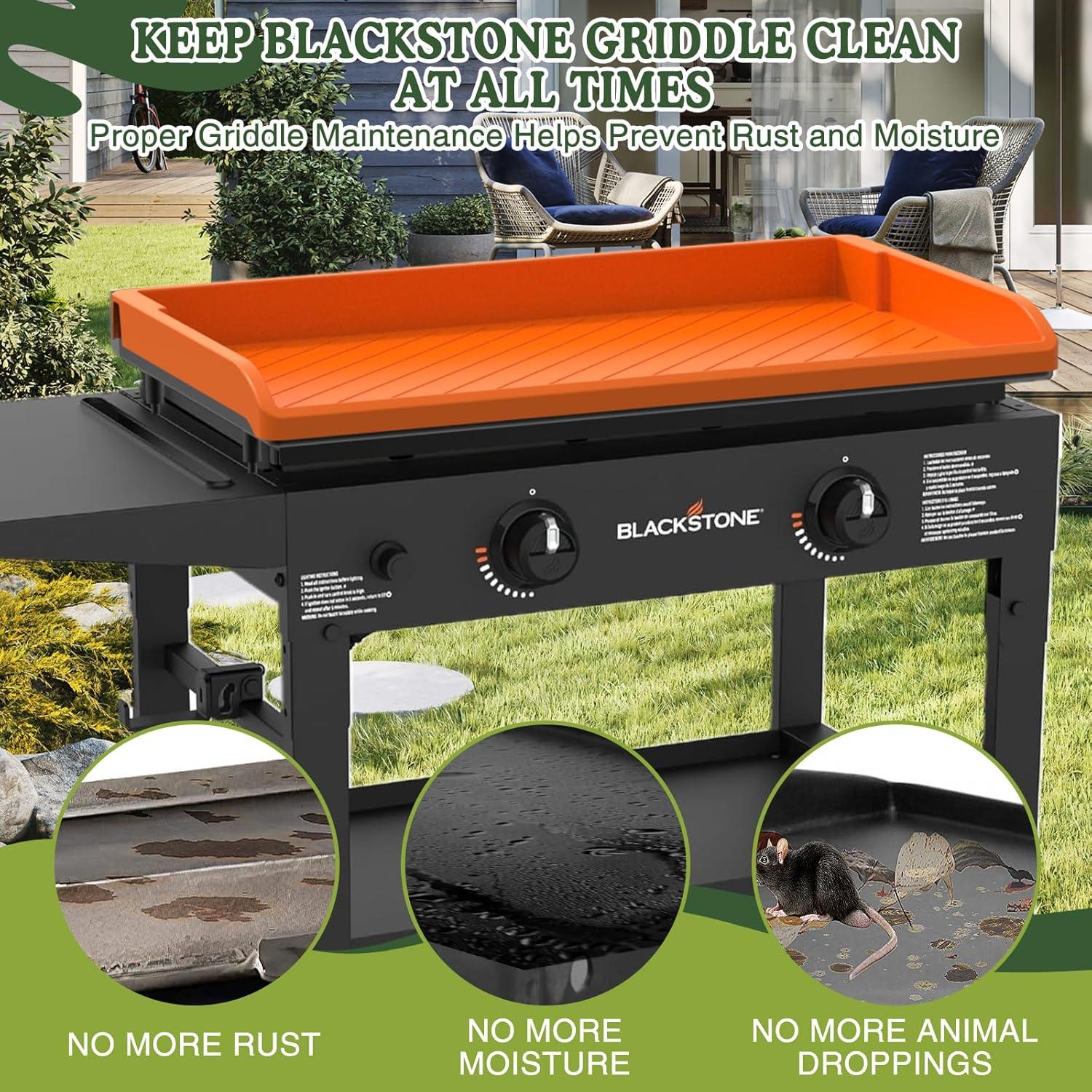 Cubierta de silicona para plancha Blackstone 28" Naranja