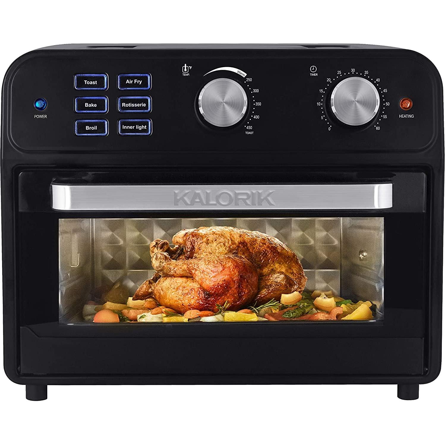 Horno Tostador Digital Kalorik AFO 46110 BK 22 Cuartos