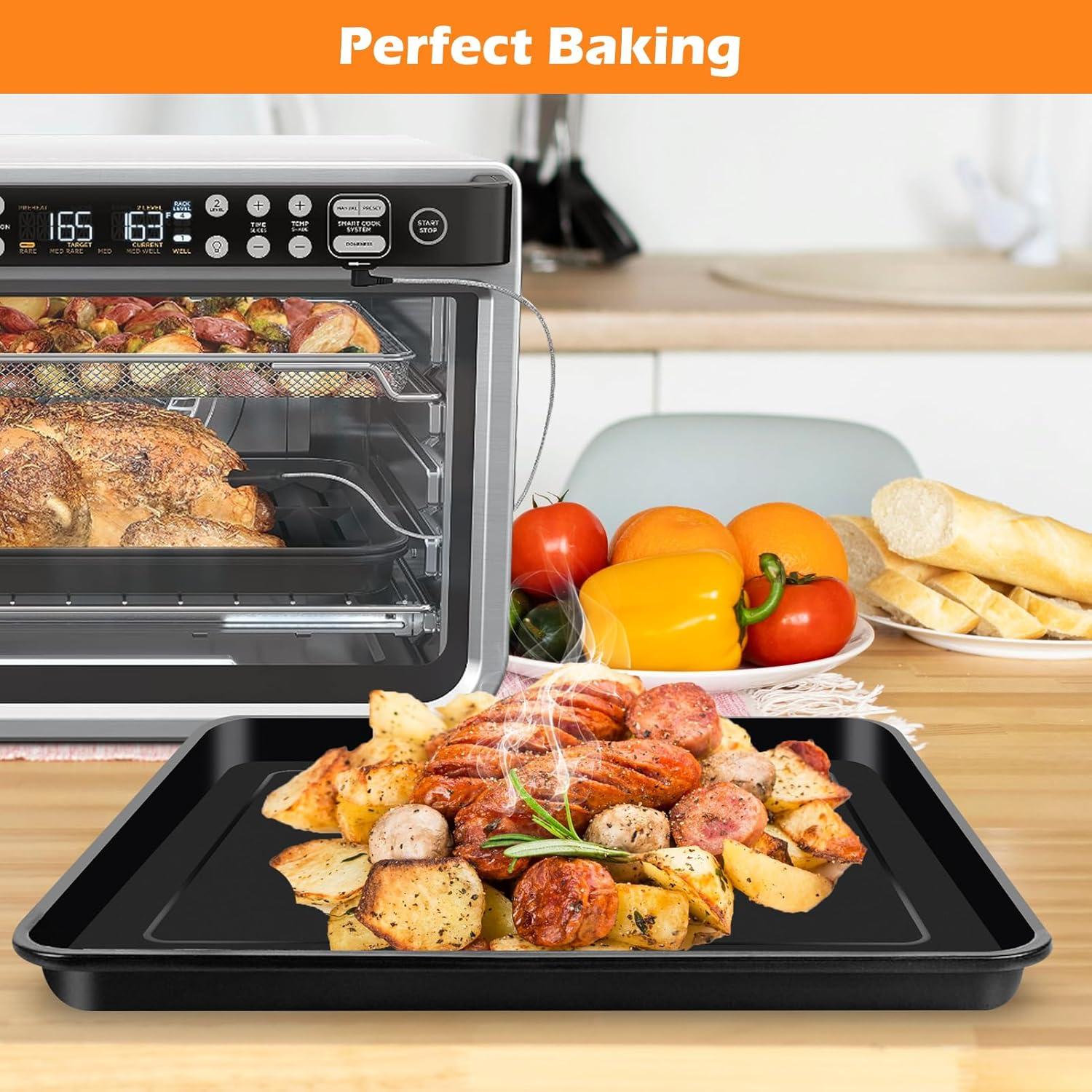Bandeja para Freidora de Aire Ninja GWY 34.5x29.5cm Acero Inox
