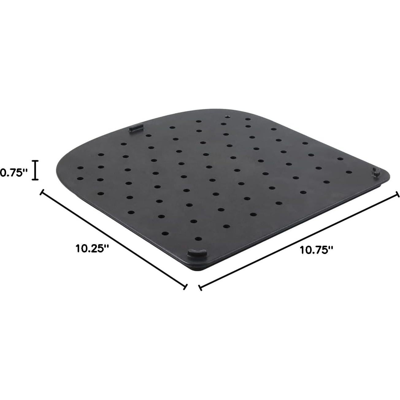 Nuwave Non-Stick Grill/Griddle Plate for the 14qt & 15.5qt Brio Digital Air Fryer – Perfect for Indoor Grilling, Compatible with Nuwave Brio Air Fryers Only