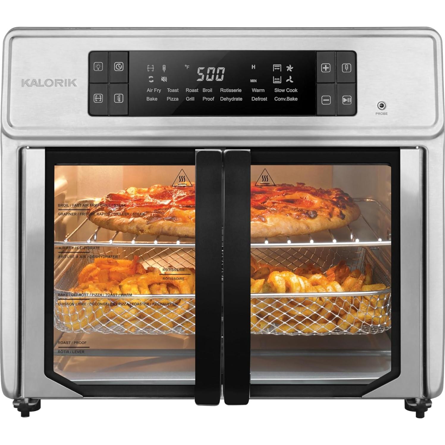 Horno de Freír al Aire Kalorik 26 Cuartos Digital 1700W