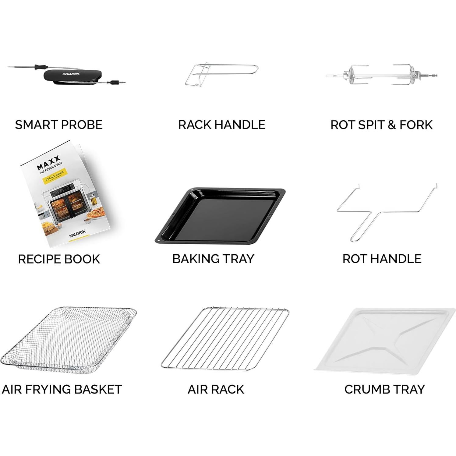 Horno de Freír al Aire Kalorik 26 Cuartos Digital 1700W