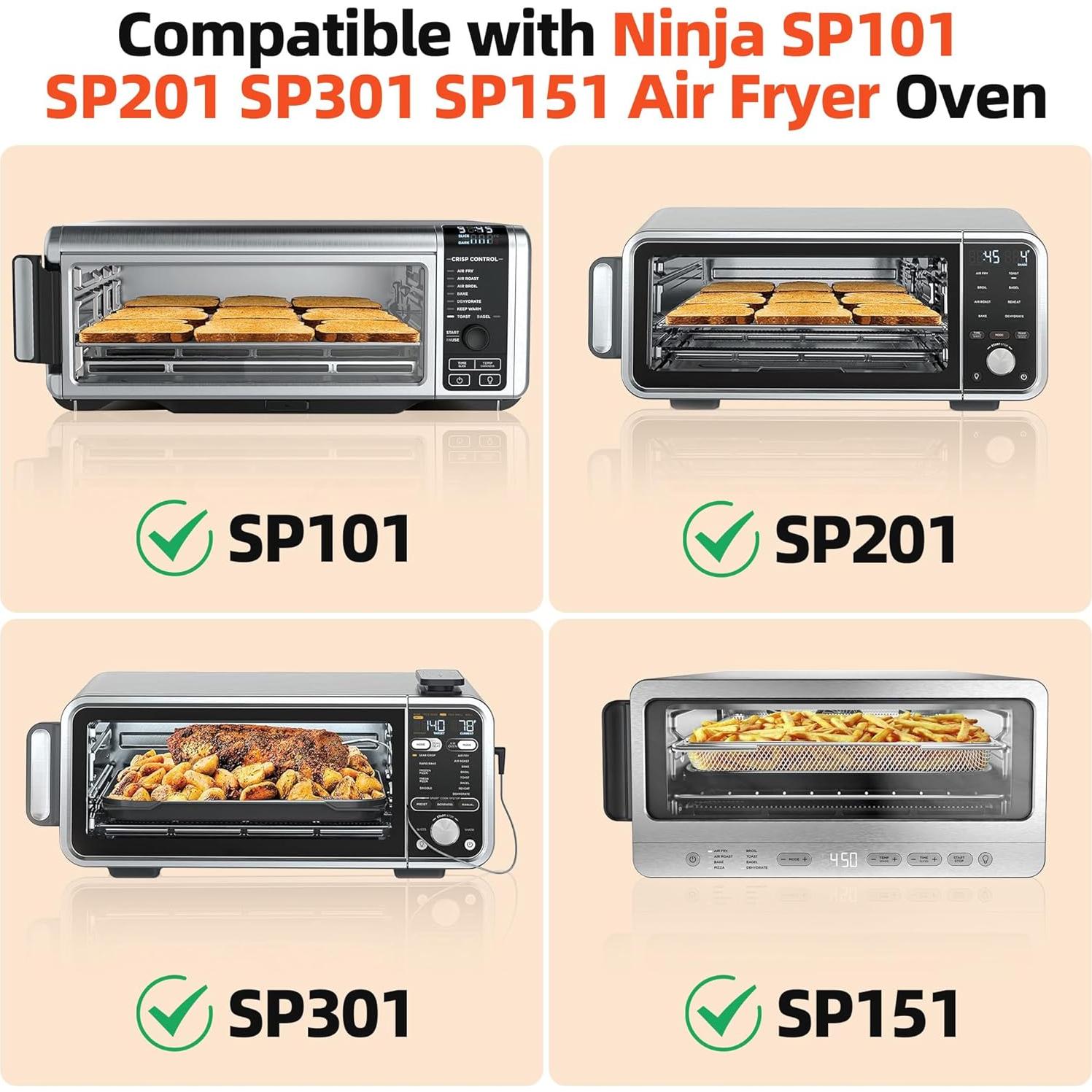 Accesorios Freidora de Aire Ninja Foodi SP101 - 4 Forros + Bandeja