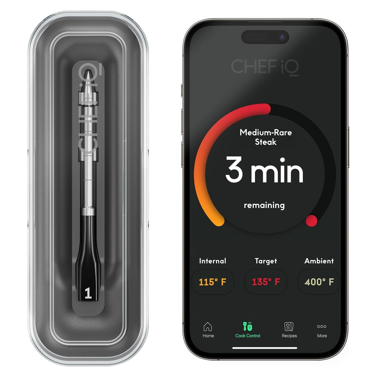 Termómetro de carne inteligente CHEF iQ Sense Bluetooth