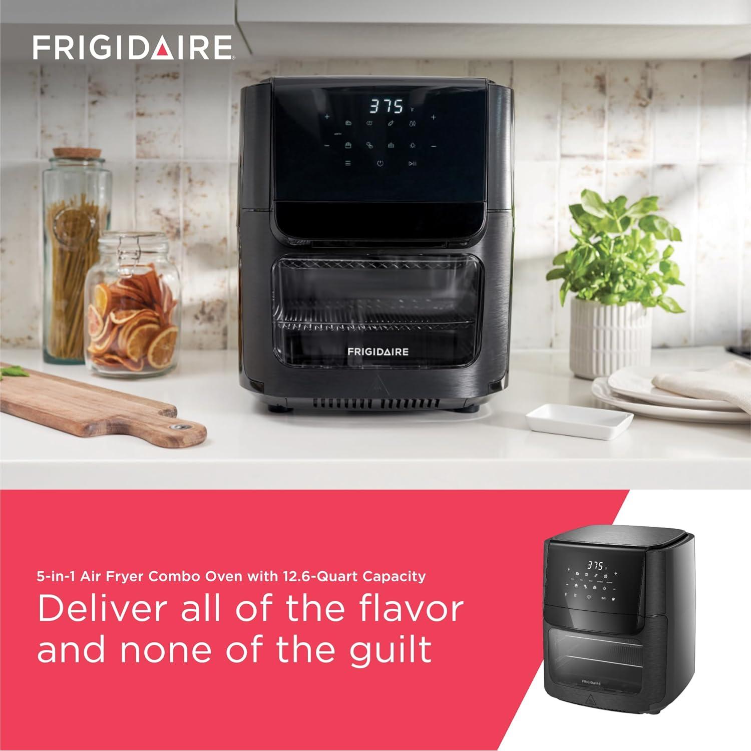 Horno Combo Freidora de Aire Frigidaire 5 en 1 12.6L Digital