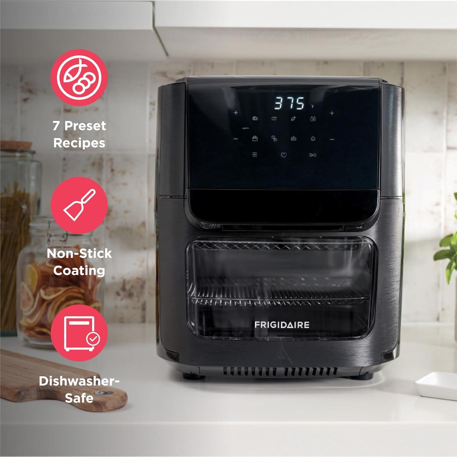 Horno Combo Freidora de Aire Frigidaire 5 en 1 12.6L Digital