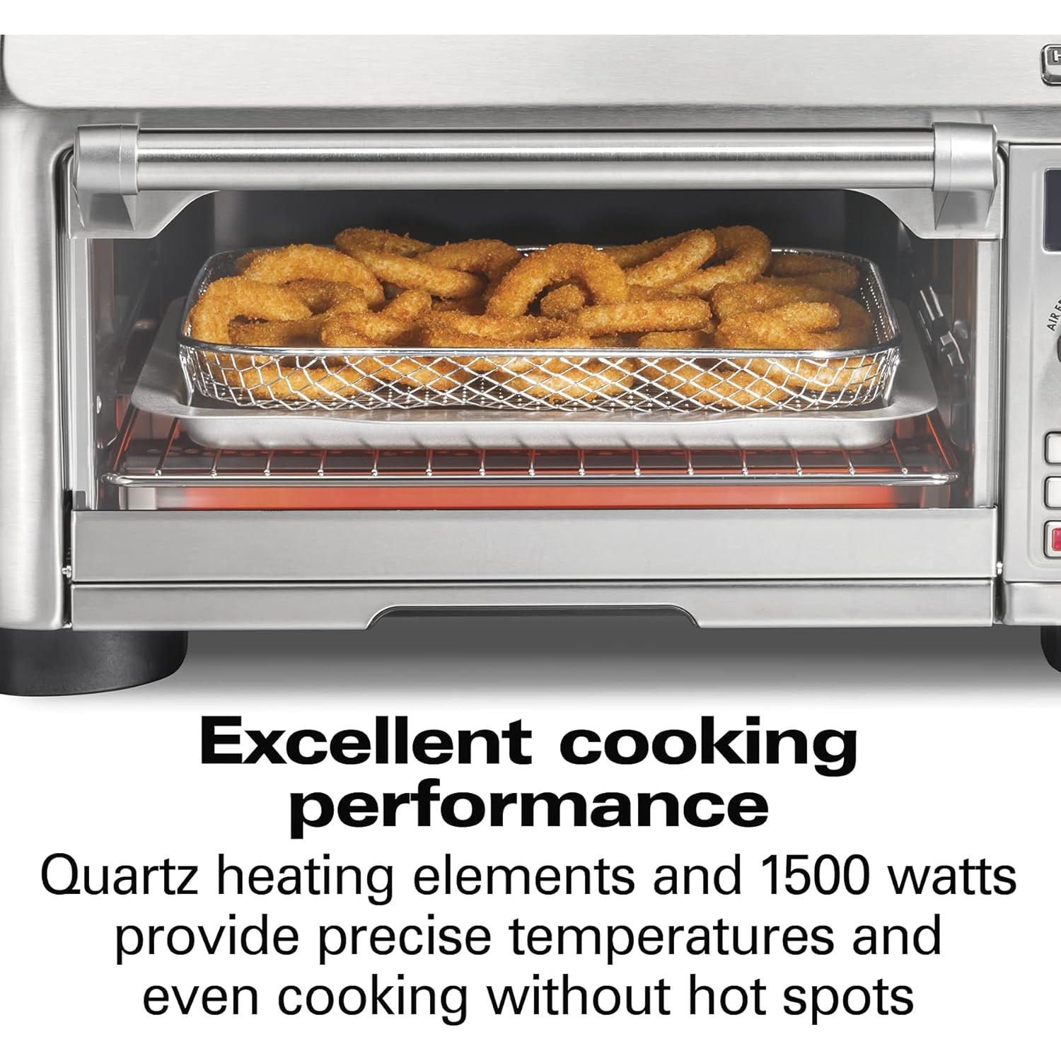 Horno Tostador Digital Hamilton Beach 1500W Freidora de Aire 6 en 1