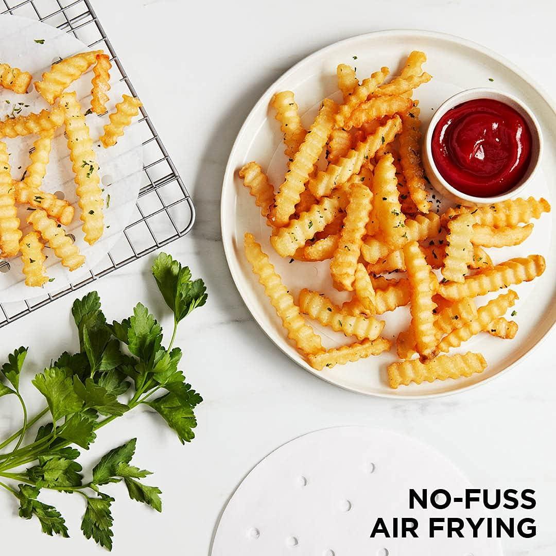 Freidora de Aire Digital Chefman 10L Multifuncional + Forros 100u